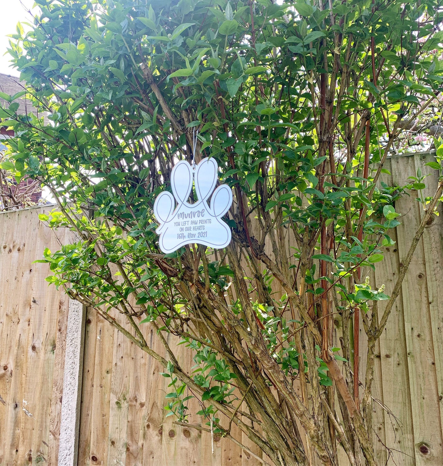 Personalised pet garden memorial plaque, Dog memorial gift, Cat memorial gift, Waterproof Pet Memorial, Pet remembrance gift