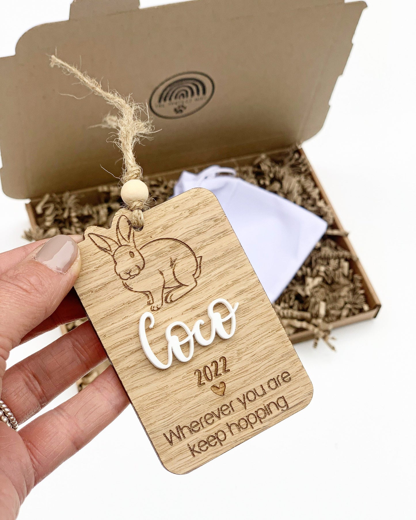 Rabbit Sympathy Gift | Rabbit Memorial Gift | Rabbit Loss Gift | Memorial Pet Gift | Pet Loss Gift | Pet Memorial Gift