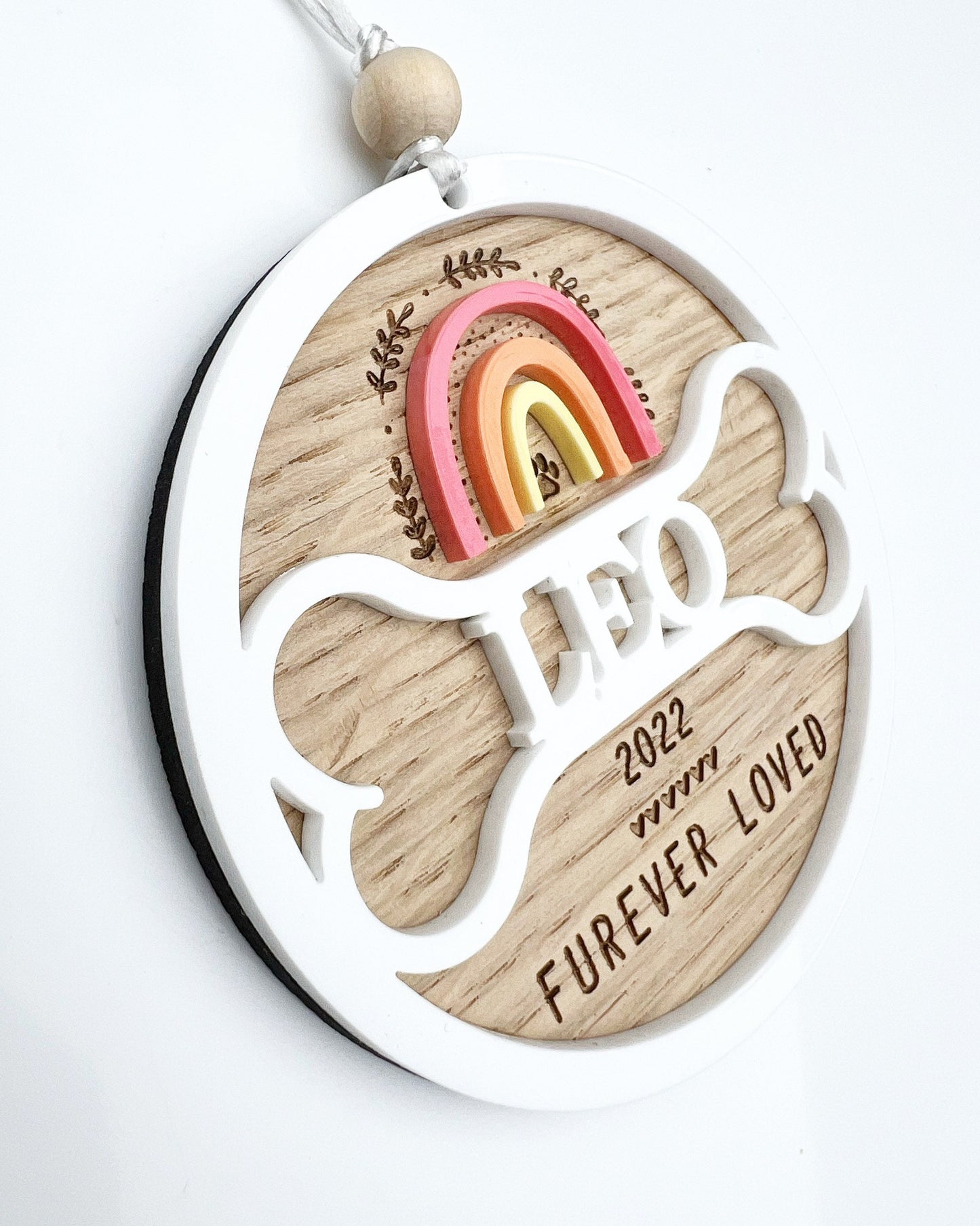 Personalised Dog Memorial | Rainbow Bridge Dog Gift | Pet Memorial Gift | Pet Loss Gift | Personalised Pet Memorial Gift | Pet Sympathy Gift