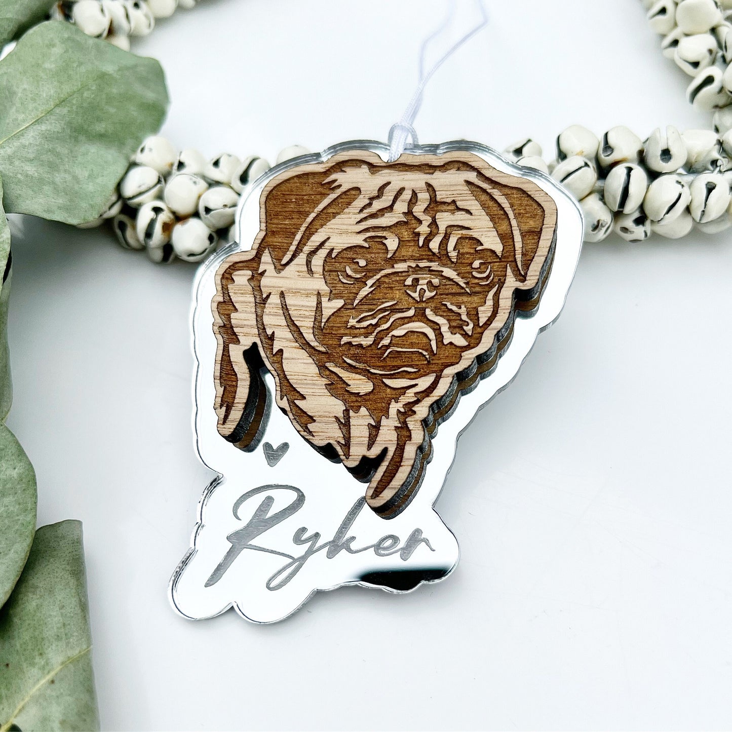 Pug Dog ornament