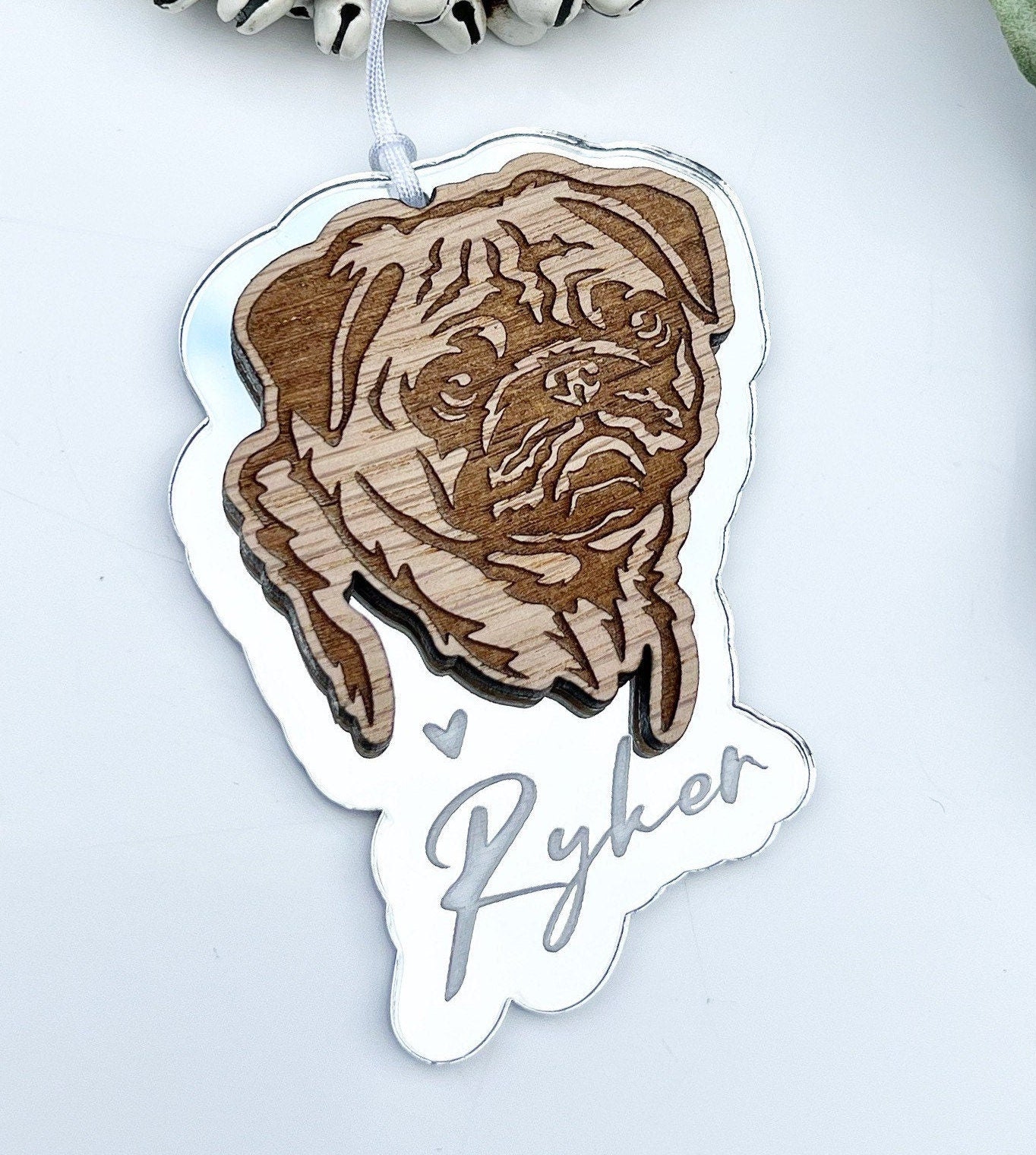 Pug Dog ornament