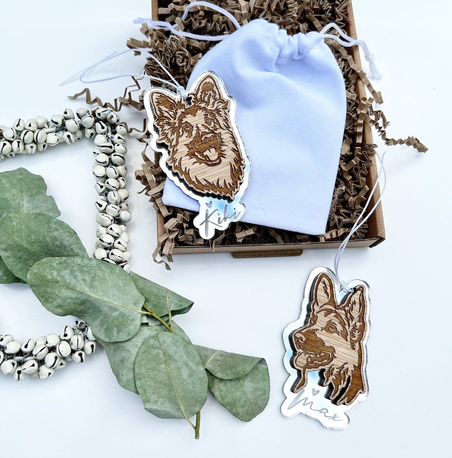 German Shepherd dog ornament