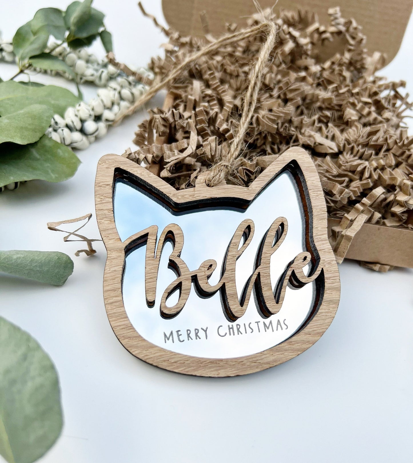 Cat Christmas bauble