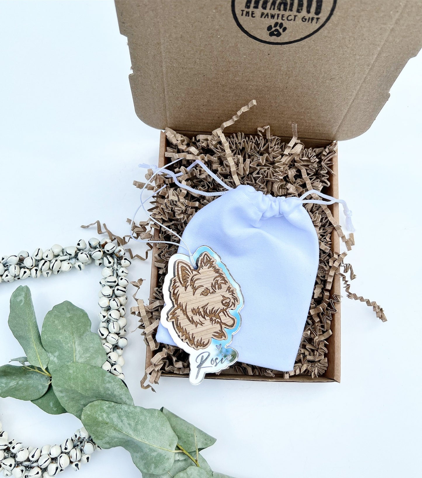 Westie dog ornament