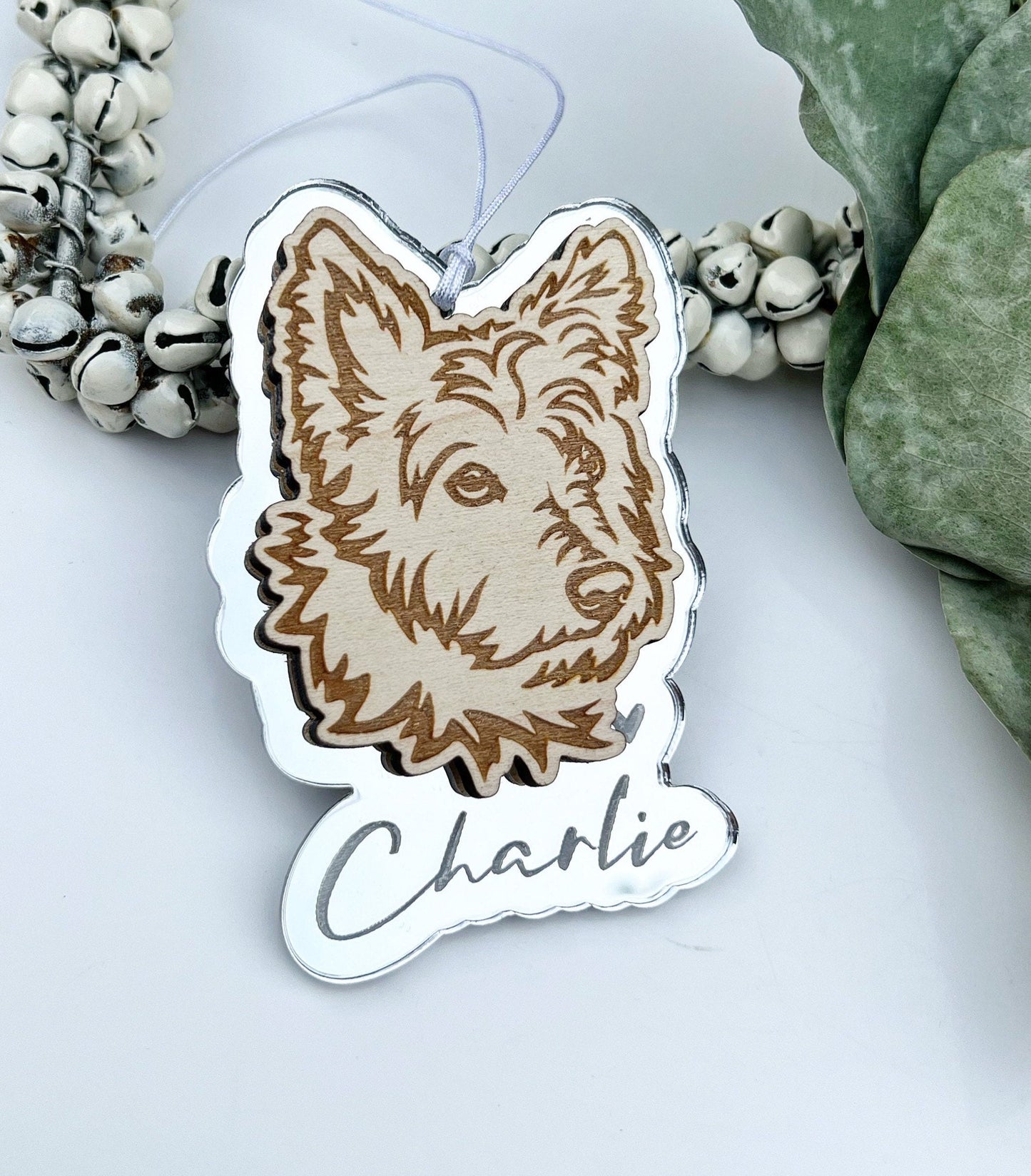 Norwich terrier dog ornament