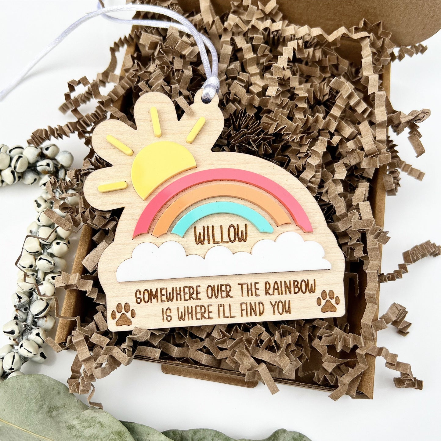 Premium Rainbow Bridge keepsake