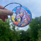 Horse stained glass ornament