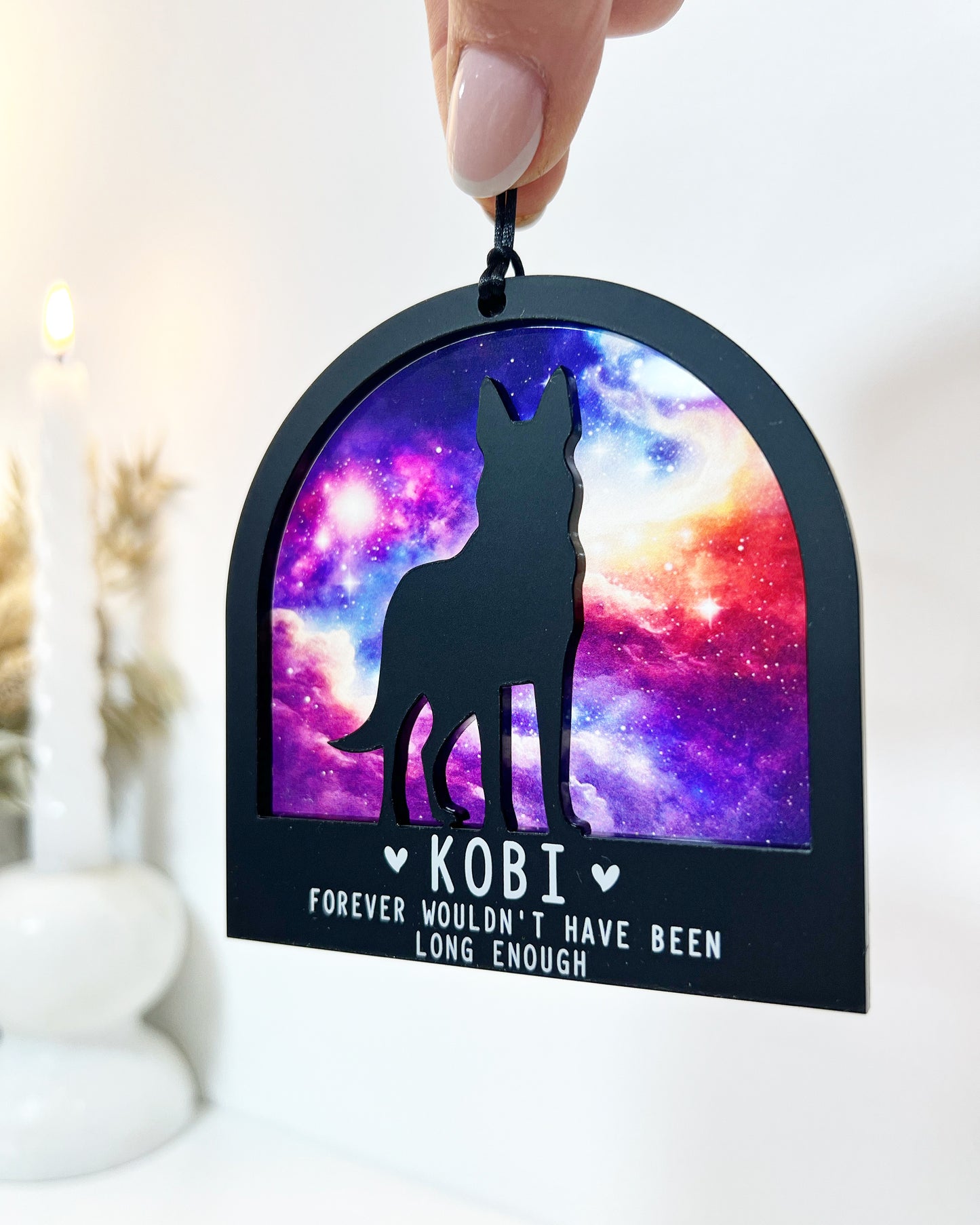 Dog Silhouette Ornament