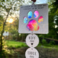 Outdoor Rainbow Bridge Plaque With Drop-Down Tags