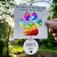 Outdoor Rainbow Bridge Plaque With Drop-Down Tags