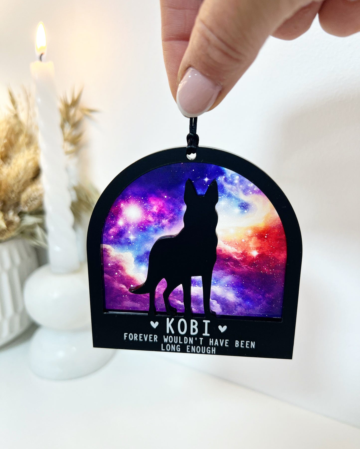 Dog Silhouette Ornament