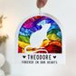 White Rat Rainbow Bridge Ornament