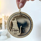 Cat Fur / Ashes Memorial Ornament