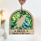 Black Rat Rainbow Bridge Ornament