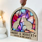 Two Rat Rainbow Bridge Ornament