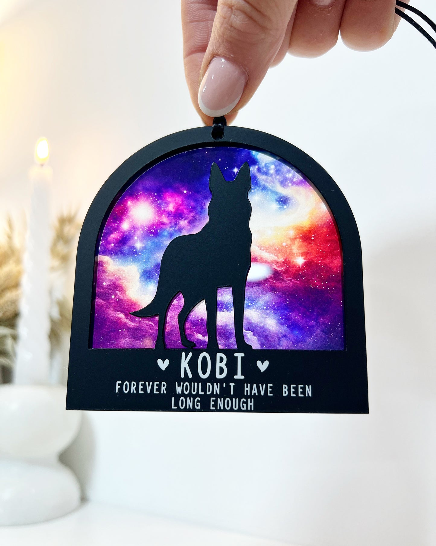 Dog Silhouette Ornament