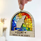 White Rat Rainbow Bridge Ornament