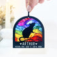 White Rat Rainbow Bridge Ornament