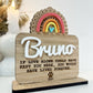 Freestanding Pet Rainbow Bridge Plaque