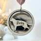 Dog Fur / Ashes Memorial Ornament