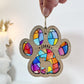 Dog Portrait Rainbow Ornament