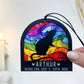 Black Rat Rainbow Bridge Ornament