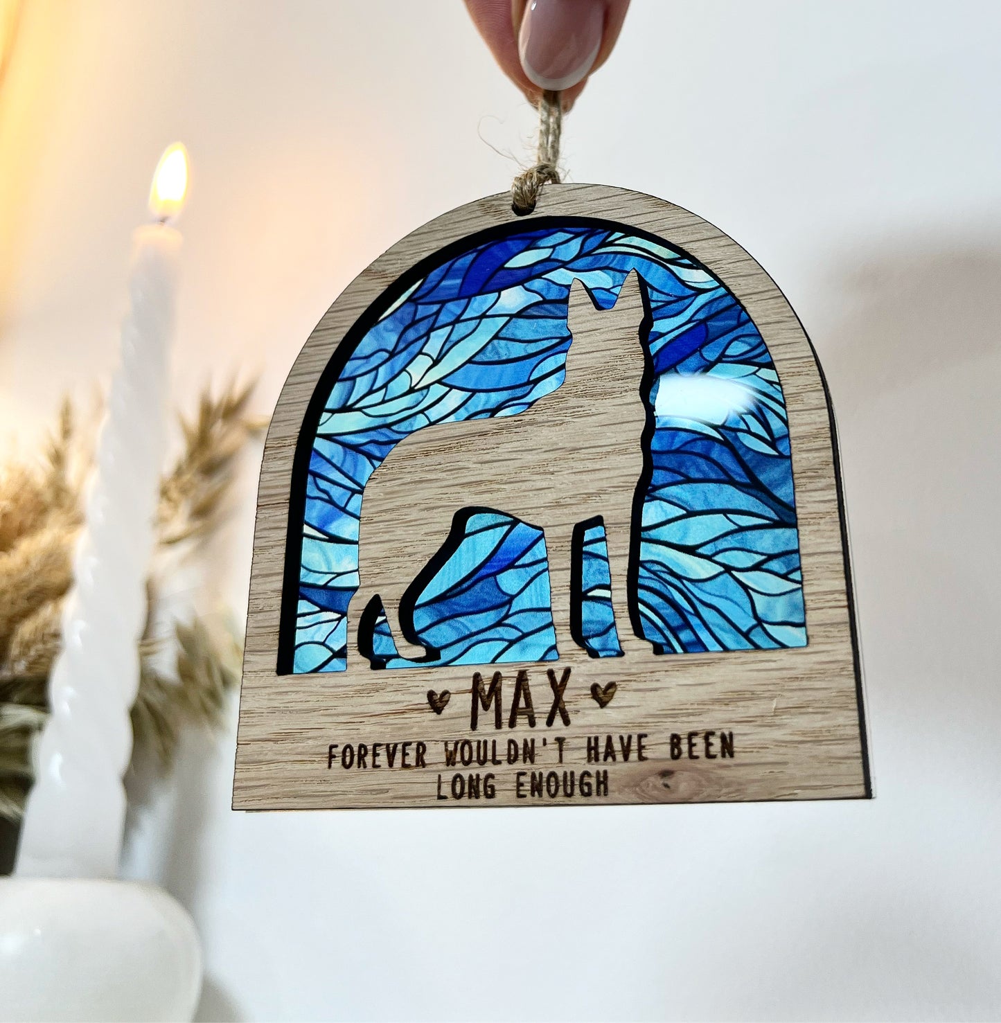 Dog Silhouette Ornament