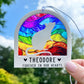 White Rat Rainbow Bridge Ornament