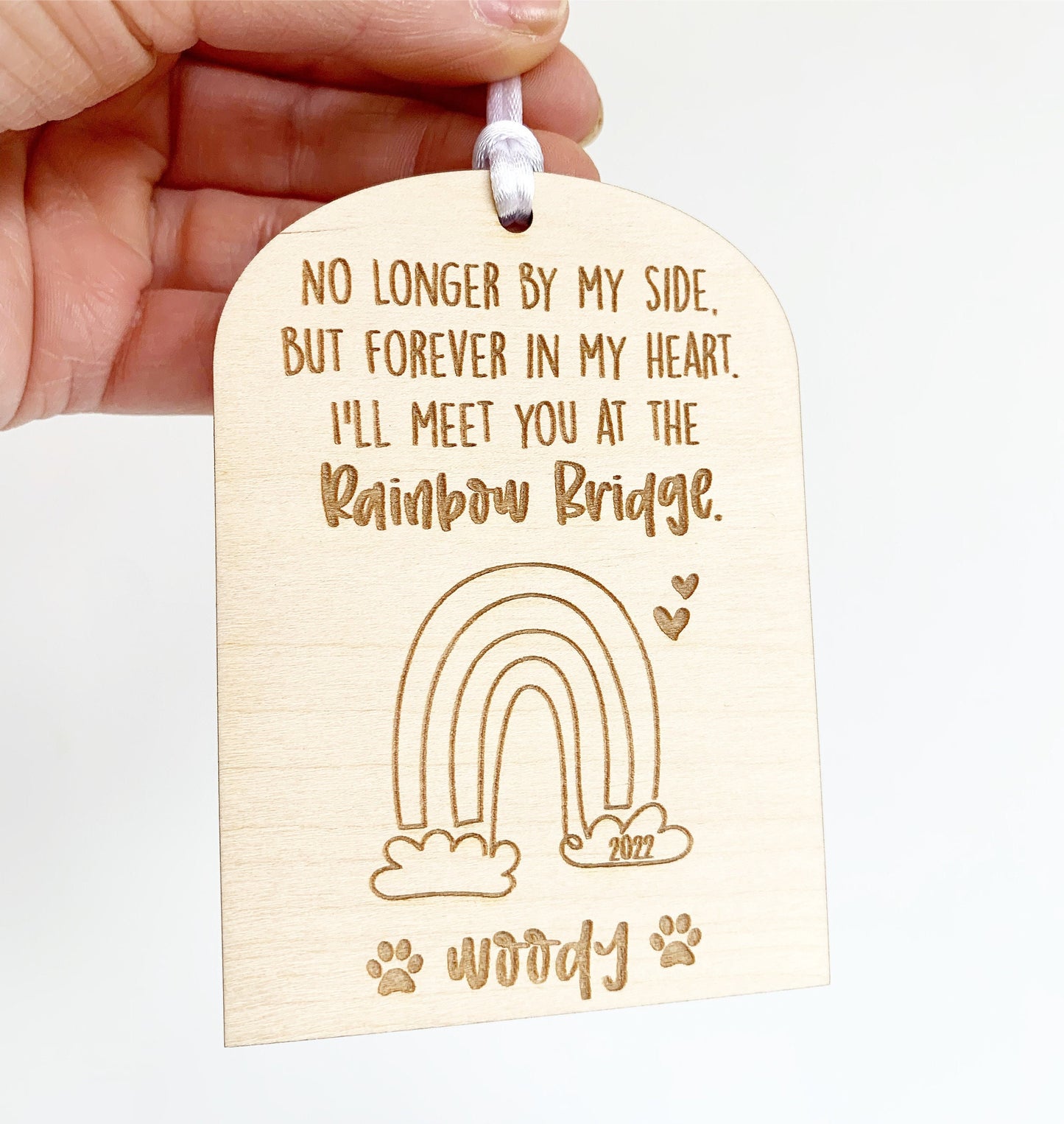 Pet memorial gift, Rainbow bridge, Pet loss gift, Cat loss gift, Dog Loss gift, Pet Bereavement gift, Cat keepsake, Dog Keepsake,