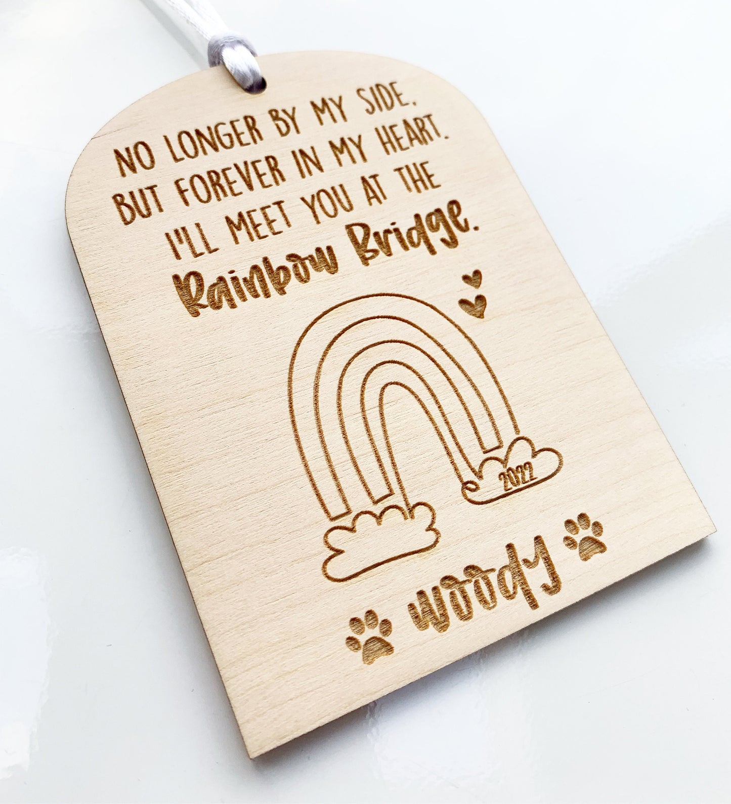 Pet memorial gift, Rainbow bridge, Pet loss gift, Cat loss gift, Dog Loss gift, Pet Bereavement gift, Cat keepsake, Dog Keepsake,