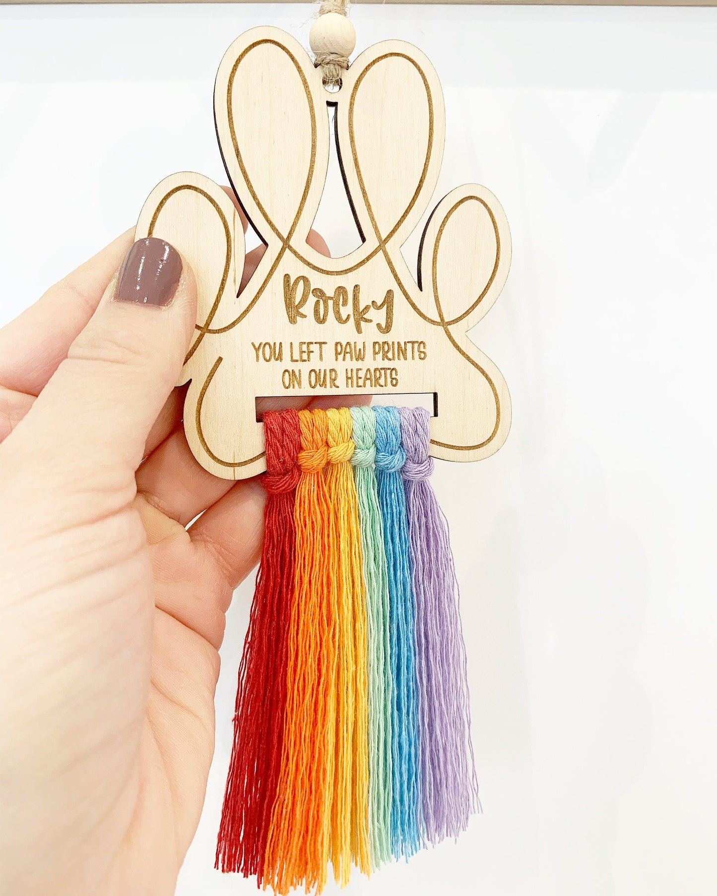 Rainbow Bridge Plaque, Dog Sympathy Gift, Cat Sympathy Gift, Pet Loss Gift, Cat Sign, Pet Gift, Personalised Dog Sign, Pet Remembrance Gift