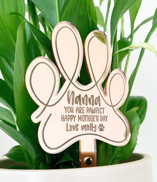 You are pawfect - Plant topper