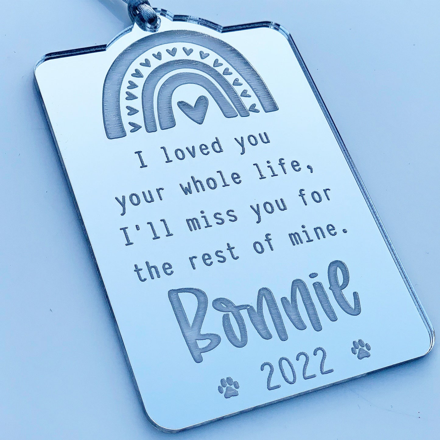 Outdoor Pet Memorial Sign, Rainbow Bridge Gift, Garden Pet Memorial, Cat Memorial Gift, Dog Memorial Gift,  Pet Sympathy Gift,