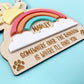 Premium Rainbow Bridge keepsake