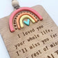 Rainbow Bridge Pet Sympathy Oak veneer  | Dog Memorial Keepsake | Pet Memorial Gift | Cat Loss Gift | Memorial Pet Gift | Dog Loss Gift |