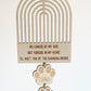 Wooden Rainbow Bridge pet memorial