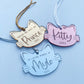 Personalised cat memorial