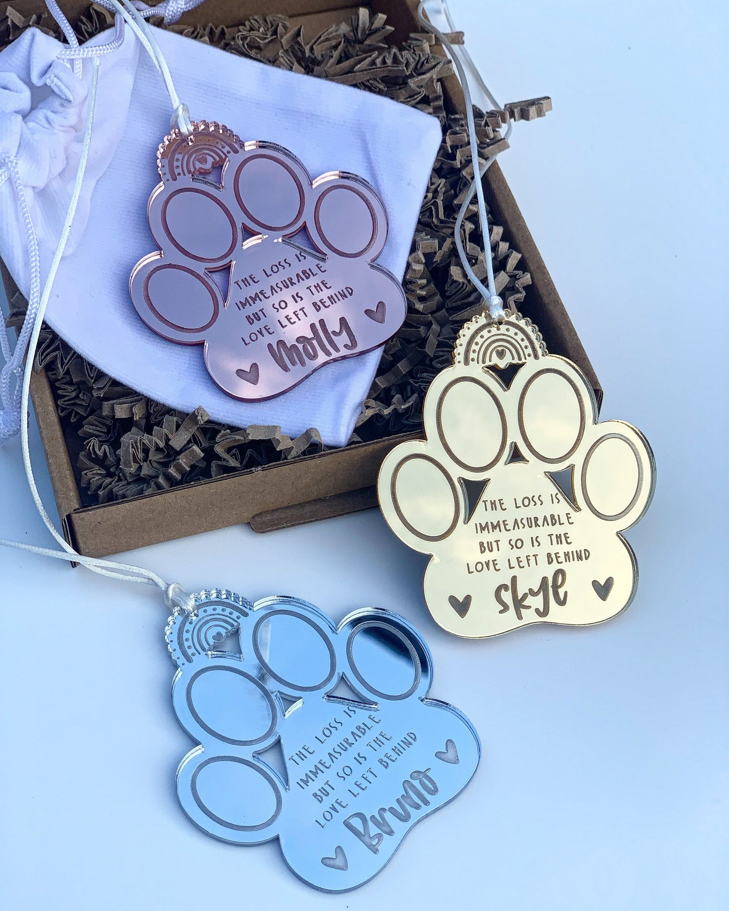 Pet memorial gift cat, Pet memorial gift dog, Personalised pet loss gift, Suitable for indoor/outdoors