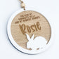 Rabbit Ornament | Rabbit Memorial Gift | Rabbit Remembrance Gift | Rabbit Loss Gift | Rabbit Lover Gift | Pet Memorial