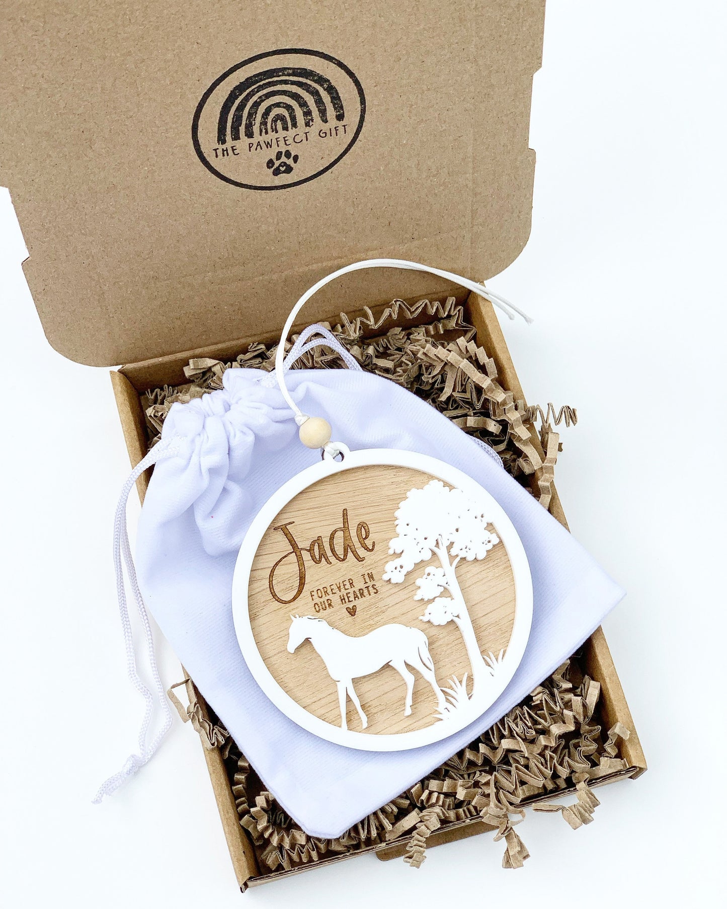 Rainbow Bridge Horse Gift | Horse Loss Sympathy 3D Ornament | Horse Memorial Gift | Horse Loss Gift | Horse Lover Gift | Pet Memorial Gift