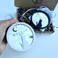 Cat memorial moon & stars