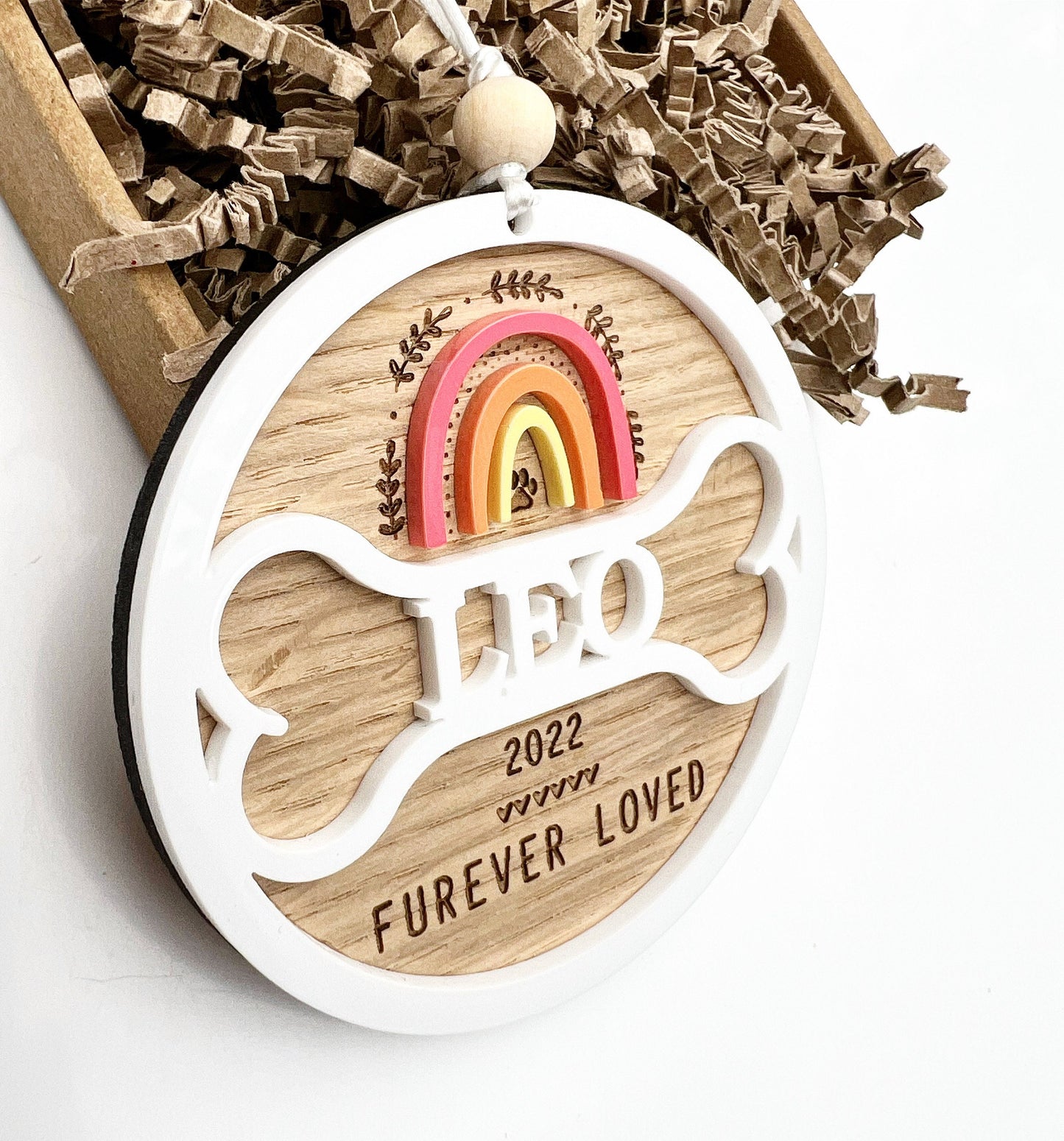 Personalised Dog Memorial | Rainbow Bridge Dog Gift | Pet Memorial Gift | Pet Loss Gift | Personalised Pet Memorial Gift | Pet Sympathy Gift