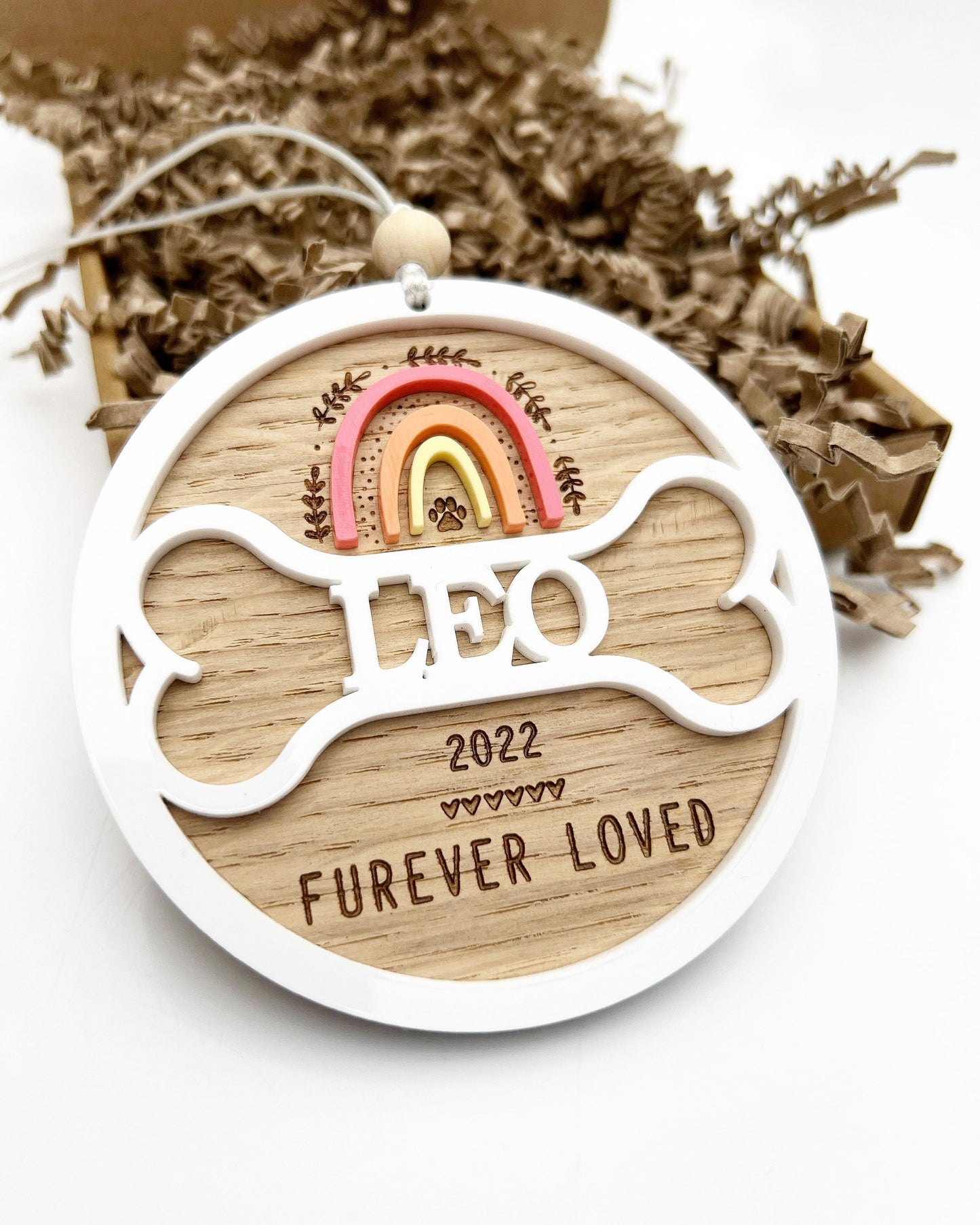 Personalised Dog Memorial | Rainbow Bridge Dog Gift | Pet Memorial Gift | Pet Loss Gift | Personalised Pet Memorial Gift | Pet Sympathy Gift