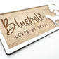 Personalised Horse Stable Door Sign
