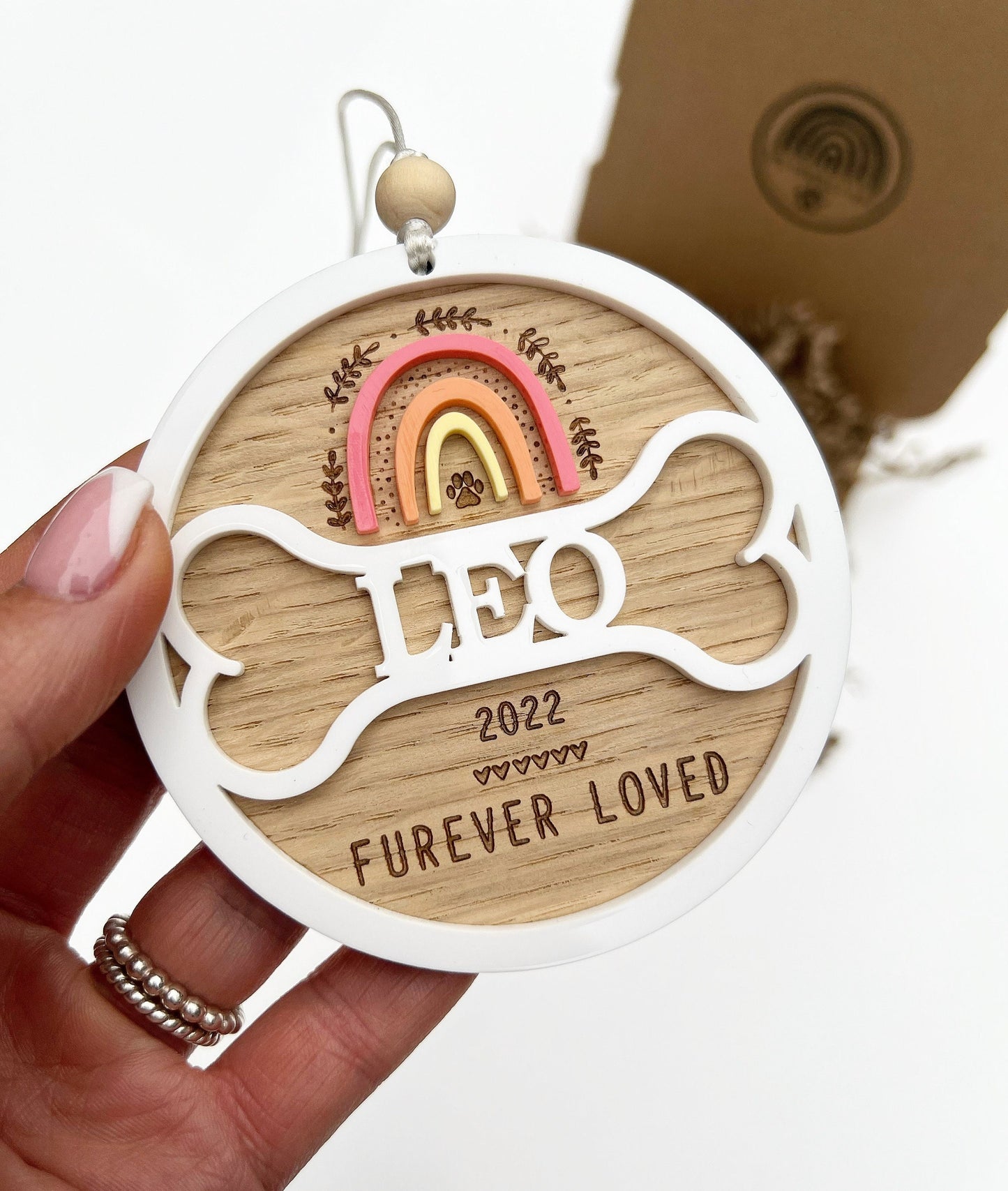 Personalised Dog Memorial | Rainbow Bridge Dog Gift | Pet Memorial Gift | Pet Loss Gift | Personalised Pet Memorial Gift | Pet Sympathy Gift