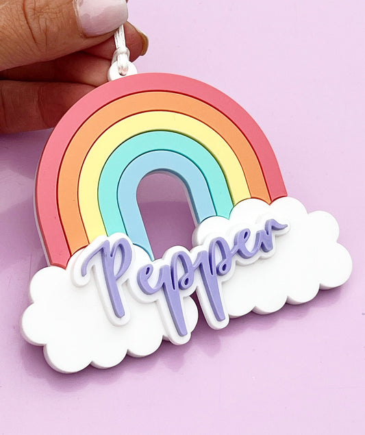 Premium Rainbow Bridge Pet Sympathy ornament