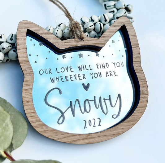 Our love will find you, Cat memorial