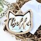 Cat Christmas bauble