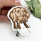 Hungarian vizsla dog ornament