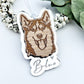 Husky dog ornamen